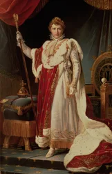 Napoleon in Krönungsroben, ca. 1804